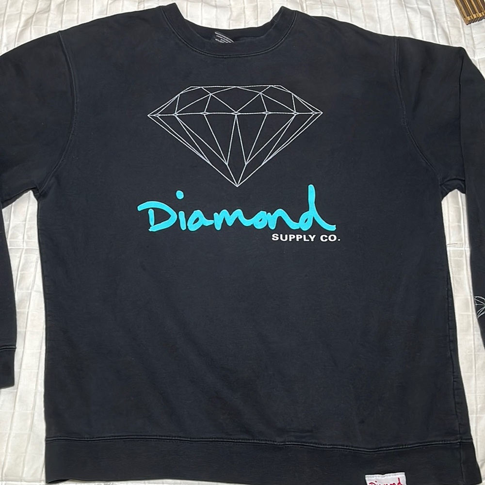 Diamond Supply Co men’s sweatshirt size XL black